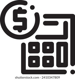 Money icon symbol vector image. Illustration of the dollar currency design image