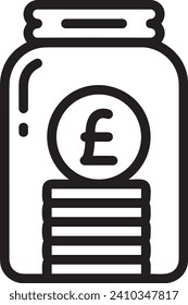 Money icon symbol vector image. Illustration of the dollar currency design image