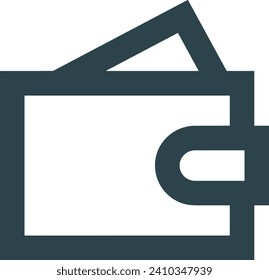Money icon symbol vector image. Illustration of the dollar currency design image