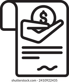 Money icon symbol vector image. Illustration of the dollar currency design image