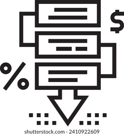 Money icon symbol vector image. Illustration of the dollar currency design image