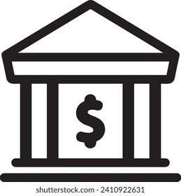 Imagen vectorial del símbolo del dinero. Ilustración de la imagen de diseño de moneda en dólares