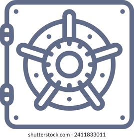 Imagen vectorial del símbolo del dinero. Ilustración de la imagen de diseño de moneda en dólares