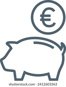 Money icon symbol vector image. Illustration of the dollar currency design image