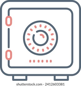 Geldsymbol, Vektorbild. Illustration des Designbildes der Dollar-Währung