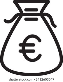 Money icon symbol vector image. Illustration of the dollar currency design image