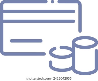Money icon symbol vector image. Illustration of the dollar currency design image