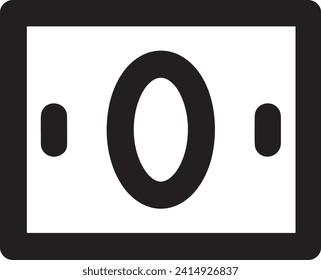 Money icon symbol vector image. Illustration of the currency design image