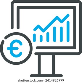 Money icon symbol vector image. Illustration of the currency design image