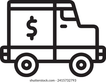 Money icon symbol vector image. Illustration of the currency design image