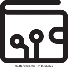 Imagen vectorial del símbolo del dinero. Ilustración de la imagen de diseño de moneda
