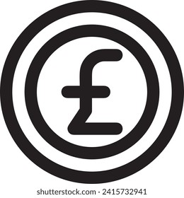 Money icon symbol vector image. Illustration of the currency design image