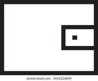 Money icon symbol vector image. Illustration of the currency design image