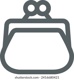 Money icon symbol vector image. Illustration of the currency design image