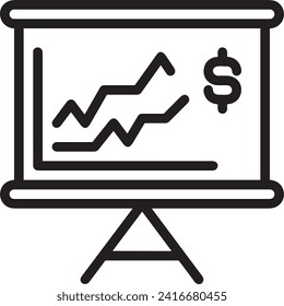Money icon symbol vector image. Illustration of the currency design image
