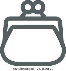 Imagen vectorial del símbolo del dinero. Ilustración de la imagen de diseño de moneda