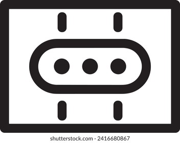 Money icon symbol vector image. Illustration of the currency design image