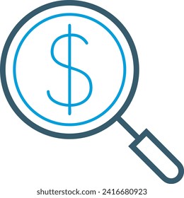 Money icon symbol vector image. Illustration of the currency design image