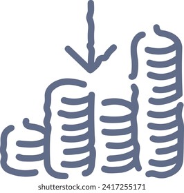 Money icon symbol vector image. Illustration of the currency design image