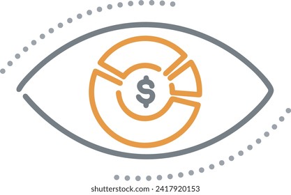 Money icon symbol vector image. Illustration of the currency design image