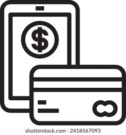 Money icon symbol vector image. Illustration of the currency design image