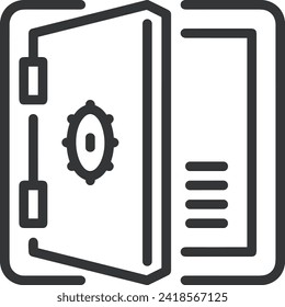 Imagen vectorial del símbolo del dinero. Ilustración de la imagen de diseño de moneda