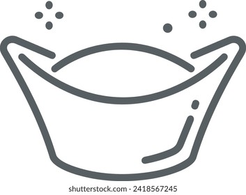 Money icon symbol vector image. Illustration of the currency design image