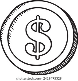 Money icon symbol vector image. Illustration of the currency design image