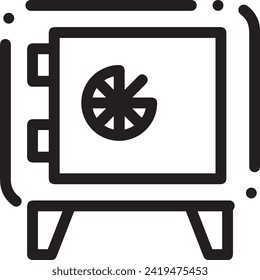 Imagen vectorial del símbolo del dinero. Ilustración de la imagen de diseño de moneda