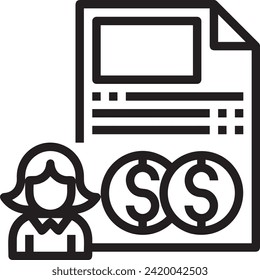 Money icon symbol vector image. Illustration of the currency design image