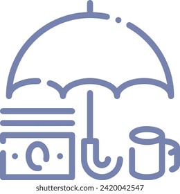 Money icon symbol vector image. Illustration of the currency design image
