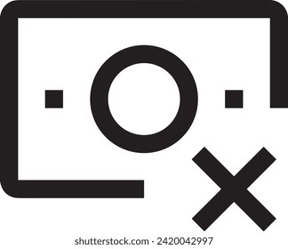 Money icon symbol vector image. Illustration of the currency design image