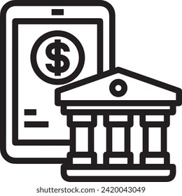 Imagen vectorial del símbolo del dinero. Ilustración de la imagen de diseño de moneda
