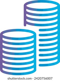 Money icon symbol vector image. Illustration of the currency design image