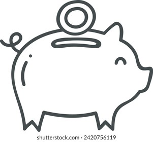 Money icon symbol vector image. Illustration of the currency design image