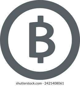 Money icon symbol vector image. Illustration of the currency design image