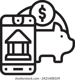 Money icon symbol vector image. Illustration of the currency design image