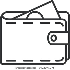 Money icon symbol vector image. Illustration of the currency design image