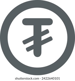 Money icon symbol vector image. Illustration of the currency design image