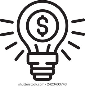 Geldsymbol, Vektorbild. Illustration des Devisendesign-Bildes