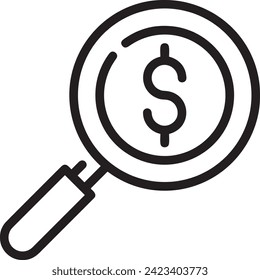 Money icon symbol vector image. Illustration of the currency design image