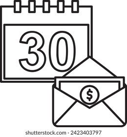 Money icon symbol vector image. Illustration of the currency design image