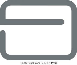 Imagen vectorial del símbolo del icono del dinero. Ilustración de la imagen de diseño de moneda