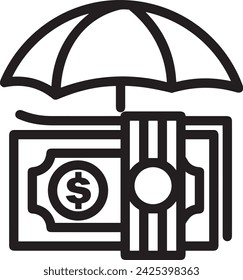 Money icon symbol vector image. Illustration of the currency design image