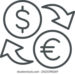 Money icon symbol vector image. Illustration of the currency design image
