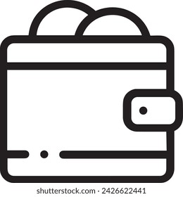 Money icon symbol vector image. Illustration of the currency design image