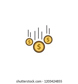 money icon template design