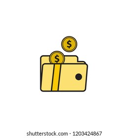 money icon template design