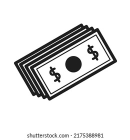 money icon with trendy design