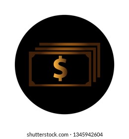  money  icon vector